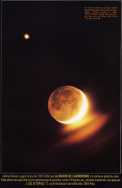 Ciel et espace 227 juillet-aout 1988. Conjonction Lune Venus.jpg